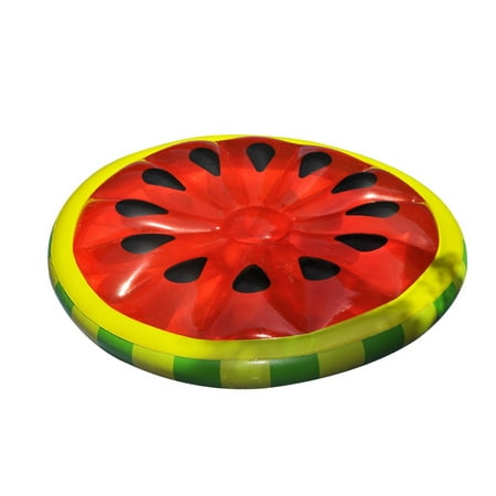 Swimline Watermelon Slice Island Inflatable Raft