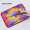 thumbnail image 6 of Bingfone Magic Mushrooms Laptop Sleeve Case 15 Inch, 360° Protective Computer Carrying Bag, 6 of 9