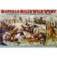 thumbnail image 3 of Buffalo Bills Wild West Show Poster 18x13 Black Modern Framed Museum Art Print Titled - A congress of American Indians, 3 of 5