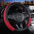 thumbnail image 5 of Unisex's Anti-skid Breathable Ice Silk Steering Wheel Cover 38cm, 5 of 5