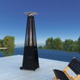 thumbnail image 2 of Paramount Stealth Black Industrial-Look Flame Heater, 2 of 6