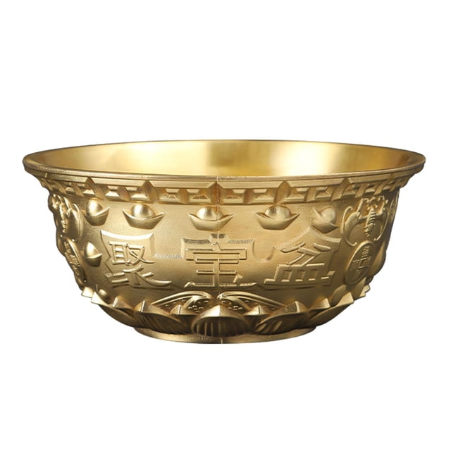 GUOOL Feng Shui Treasure Basin Exquisite Tabletop Ornament for Office Wedding Desk