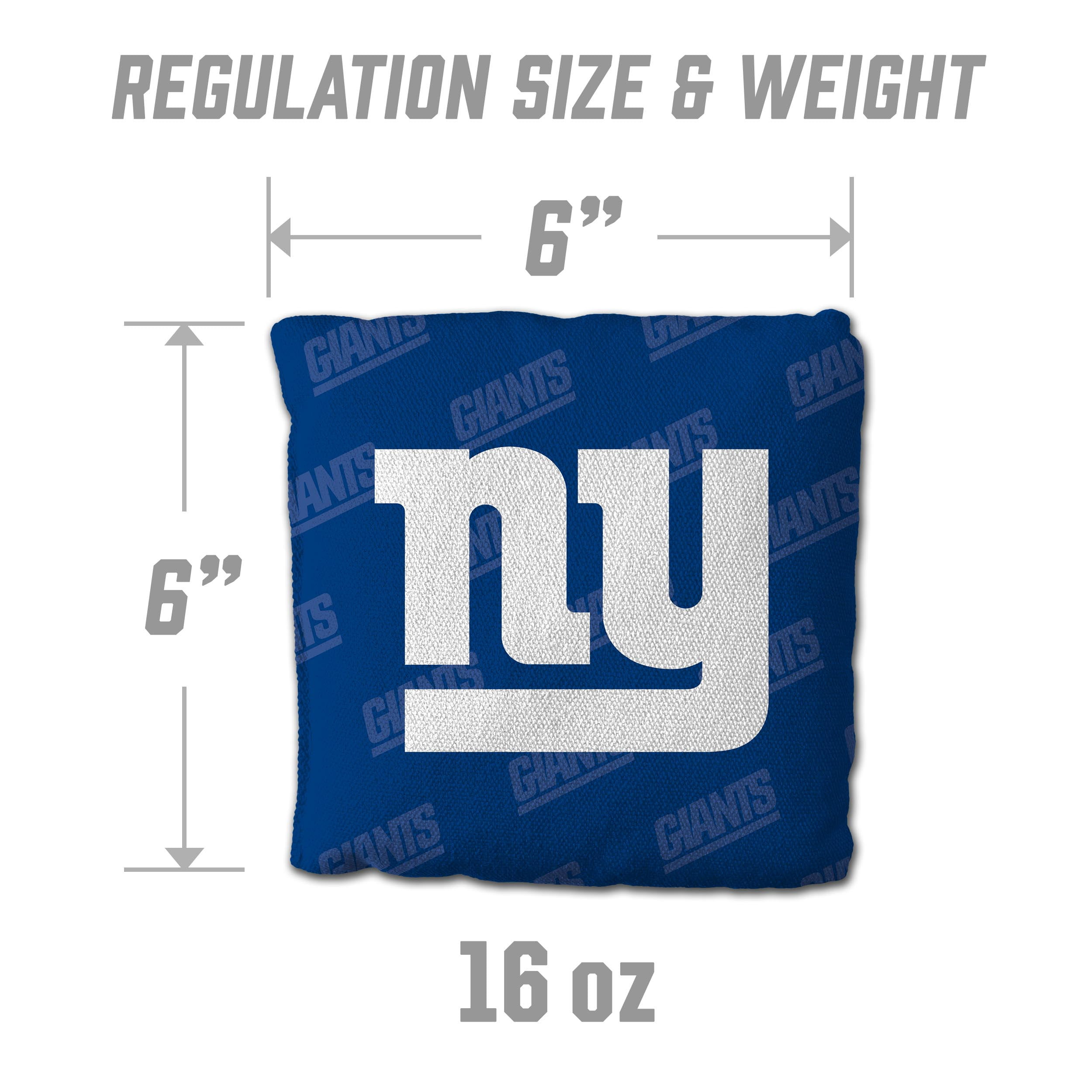 NFL New York Giants Cornhole Bags - 4PK - Blue