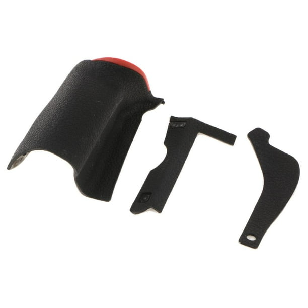Pieza De Reparación De 3 Piezas De De Goma De Agarre Para La Cámara DSLR Con Cinta (Thumb + Grip + Side)