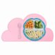 thumbnail image 3 of Children's Silicone Cloud Coaster - Portable and Easy to Clean, 3 of 5