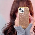 thumbnail image 2 of Compatible with Cute iPhone 13 Bling Diamond Case Glitter for Women 3D Rhinestone Crystal Shiny Sparkly Protective Cover with Electroplate Plating Bumper Luxury Fashion Case Rose Gold, 2 of 14