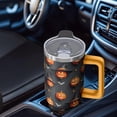 thumbnail image 5 of 40 Oz Halloween Tumbler with Handle and Straw, Haunted Ghost Cat Water Bottle Travel Cup, Halloween Birthday Gifts for Women Adults Teenagers, 5 of 5