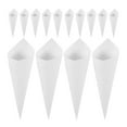 thumbnail image 1 of KAKOWELY 60 conos de confeti para bodas, conos de papel kraft, soportes para flores, suministros para fiestas, 1 of 5