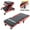 Red-2 in 1(with Brake), variant on WheelX Mechanic Creeper 36 inches 2-in-1 Z Seat with Brake,340 lbs Capacity,Foldable Garage Chair Adjustable Rolling Folding Lay Down/Sit Car Repair
