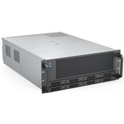 Rosewill 4U Server Chassis|Supports up to 4 GPUs|8 Hot-Swap 3.5"/2.5" SATA/SAS up to 12Gbps|E-ATX Compatible|3x 12038 Hot-Swap Fans, 2 Rear 8038 Fans|USB 3.2 Type-C|With Rail Kit|Ideal for AI Servers