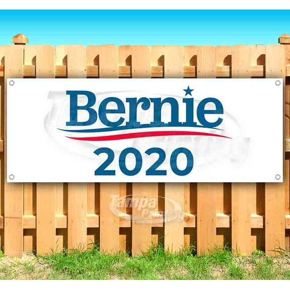 Bernie 2020 13 oz Vinyl Banner With Metal Grommets
