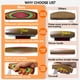 thumbnail image 5 of Cortador de pizza MaHoo con mango de madera de acero inoxidable de 6.5 pulgadas, 5 of 7