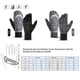 thumbnail image 2 of Guantes de invierno Cálido forro polar Pantalla táctil A prueba de viento Manoplas impermeables para, 2 of 5