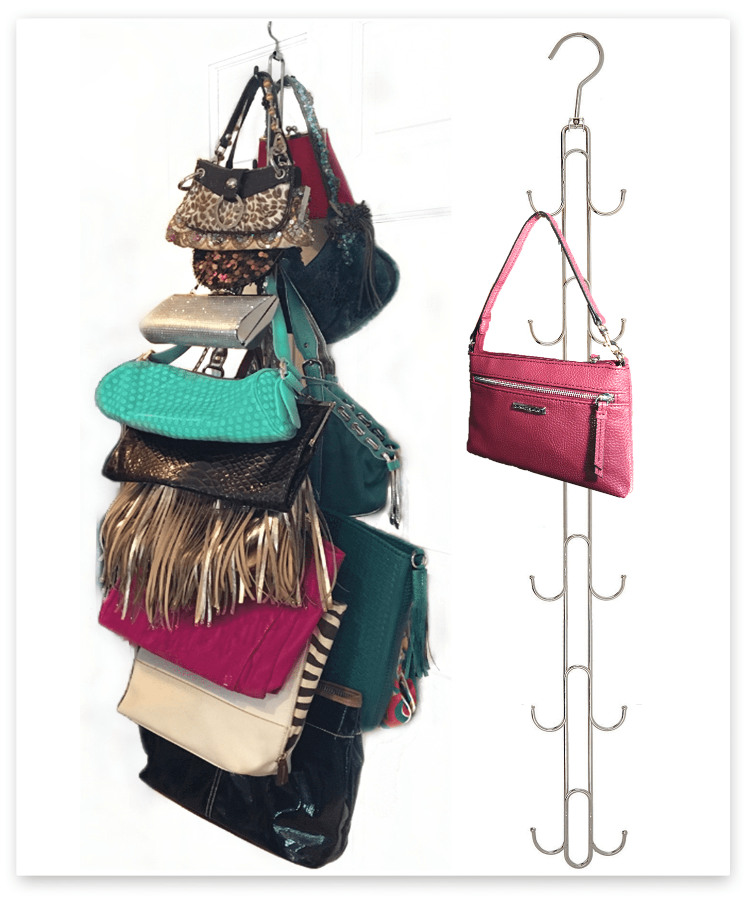 20+ Diy Purse Hanger Wall | Diy purse hanger, Diy clothes rack, Diy purse