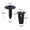 thumbnail image 3 of Lot de 20/40 Vis de Fixation N90974701 pour Doublure de Pare-Chocs Audis, 3 of 8