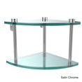thumbnail image 5 of Two Tier Corner Glass Shelf - Venetian Bronze, 5 of 5