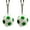 Green, variant on SPRING PARK 2 Pcs Key Ring Vibrant Color Soccer Sports Ball Keychains for Kids Party Favors & School Carnival Prizes