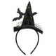 thumbnail image 1 of Diadema de Halloween con sombrero de bruja y encaje para mujer, accesorio para disfraz de bruja, ideal para fiestas de Halloween y eventos de cosplay, 1 of 8