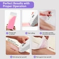 thumbnail image 2 of Roll on Wax Kit,Roll on Wax Warmer, with 2 Wax Roller,Depilatory Hair Wax Removal for Body Hair, Legs, Arms,Wax Roller Machine, 2 of 6