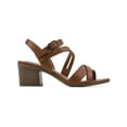 thumbnail image 2 of White Mountain Womens LET GO Faux Leather Ankle Strap Block Heel, 2 of 3