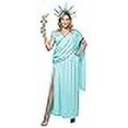 thumbnail image 3 of (1xl, women1x(16-18)) - Lady Liberty Plus Size Costume, 3 of 4