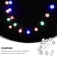 thumbnail image 5 of GOOHOCHY Festival Fútbol En forma de cadena Luz decorativa 10 LED Lámpara Sin batería, 5 of 7