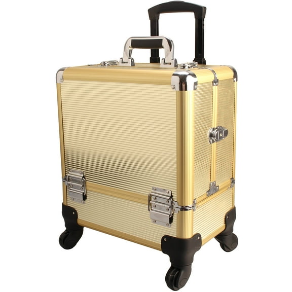 BOLLA Beauty Spinner Makeup Case, GOLD