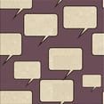 thumbnail image 1 of Ahgly Company Machine Washable Indoor Square Transitional Velvet Maroon Purple Area Rugs, 6' Square, 1 of 7