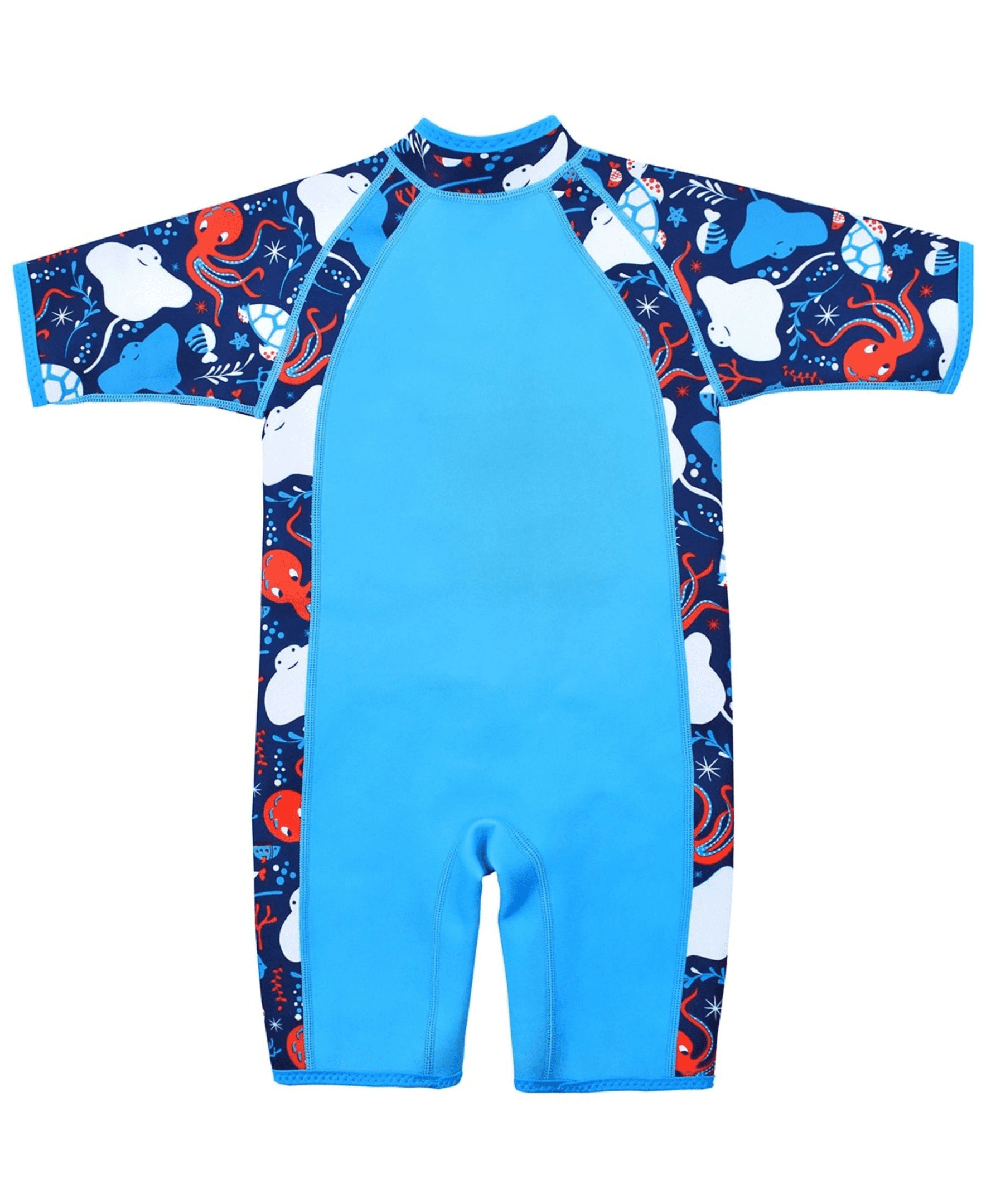 Splash About Boy's Shorty Wetsuit, Under The Sea 4-6 Years