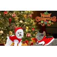 thumbnail image 5 of Ropa de Navidad para perro, disfraz de Papá Noel, disfraz de perro de reno bonito, disfraz de gato, abrigo cálido de invierno para mascota Kuyhfg Sin marca, 5 of 5