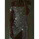 thumbnail image 3 of Vestido de fiesta sexy con abertura brillante para mujer de primavera y verano, 3 of 5