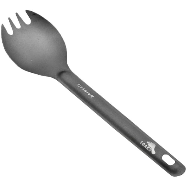 TOAKS Spork Ultraléger en Titane SLV-04 - Camping en Plein Air