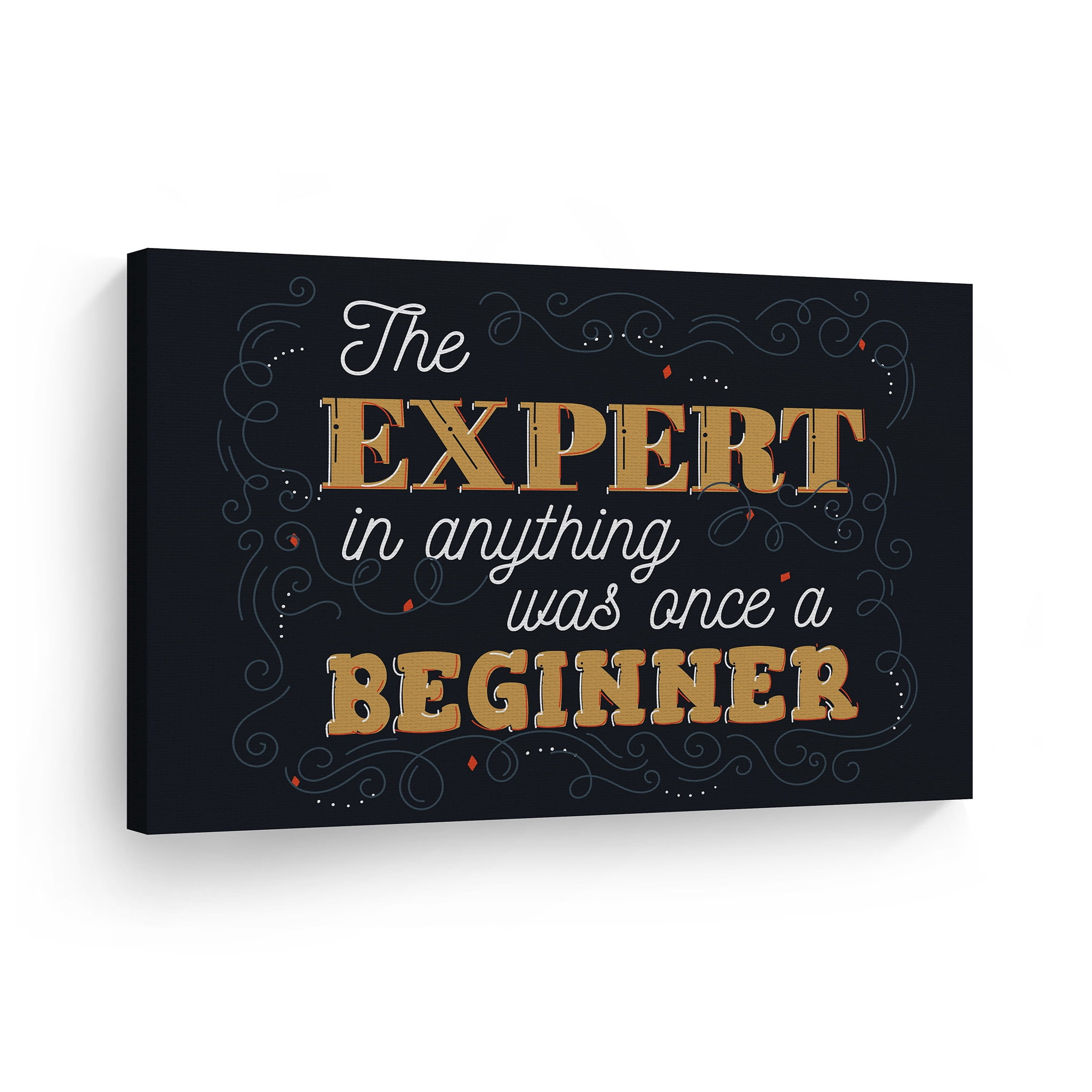 Smile Art Design The Expert In Anything Was Once A Beginner Quote ...