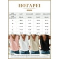 thumbnail image 6 of HOTAPEI Tank Tops for Women V Neck Summer Sleeveless Shirts Lace Trim Casual Tops Basic Tank Top Blouse, 6 of 6