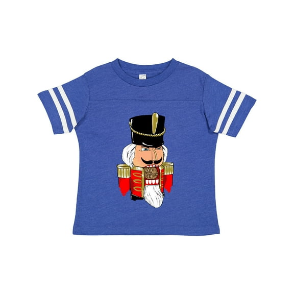 Inktastic Christmas Nutcracker in Red Boys or Girls Toddler T-Shirt