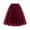 Wine, variant on Busydd Women's Skirts Trendy Summer Solid Color Mini Skirt Casual Versatile Short Skirts for Women 2XL