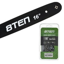8TEN 16" Chainsaw Bar & Chain .064 13/40 62DL for Stihl Homelite MK1010400