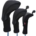 thumbnail image 1 of Juego de fundas para cabezas de palo de golf LONGCHAO para conductor Fairway, 3 unidades, 1 of 7