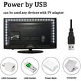 thumbnail image 2 of TV LED Backlights, LED Strip Lights for 32-50 inch TV,6.56FT LED Rope Lights with Remote for Bedroom, LED TV Backlight, 2 of 5