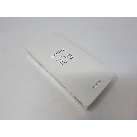 Sony Xperia 10 IV XQ-CC72 128GB 6GB RAM 5G Dual SIM (Global Model) Factory Unlocked (Black)