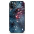 thumbnail image 2 of DesignSkinz Bright Pink Nebula Space Full-Body Skin Decal Wrap Cover for iPhone 12 Pro, 2 of 9