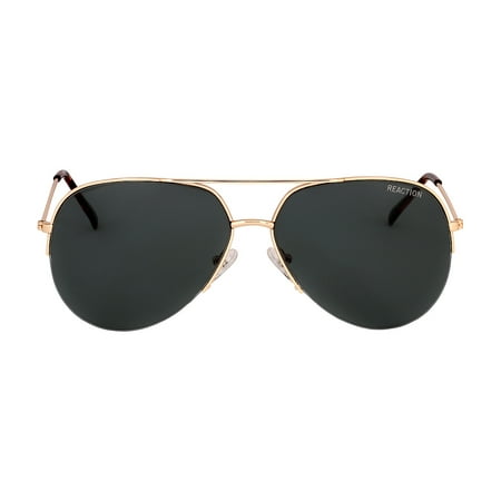 Kenneth Cole Reaction Metal Frame Green Lens Men's Sunglasses (Best Replacement Lenses For Oakley Sunglasses)