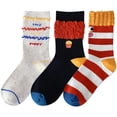thumbnail image 1 of Calcetines divertidos novedosos para mujer y niña, lindos calcetines con diseño de oso animal para regalo de niña con diferentes colores y patrones, 1 of 5