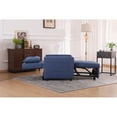 thumbnail image 6 of Sleeper Chair 3-in-1 Convertible Chair Bed, Adjustable Pull Out Sofa Bed with USB Ports, Side Pocket, Pillow and Convertible Backrest, 6 of 10