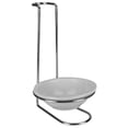 thumbnail image 3 of Home Basics Spoon Rest with Tray and Spoon, Chrome, 3 of 3