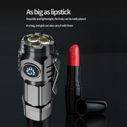 Three Eye Monster Mini Flashlight, Three Eye Monster Mini Flash Ultra Flashlight, 3 Modes Rechargeable Flashlight, High Brightness Flash LED Light,for Camping, Hiking, Riding
