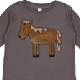 thumbnail image 4 of Inktastic Horse Boys or Girls Long Sleeve Toddler T-Shirt, 4 of 5