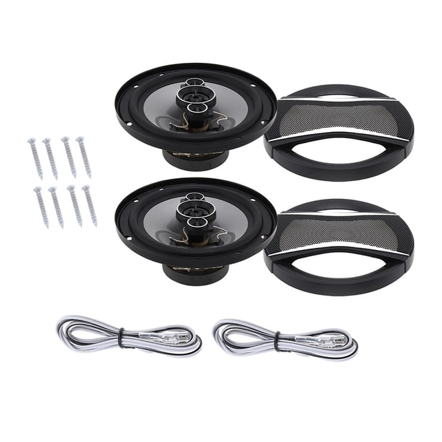 2 uds altavoces ligeros fáciles de instalar instalación no destructiva altavoces coaxiales para coche CUTICAT Altavoces coaxiales de alta fidelidad para coche