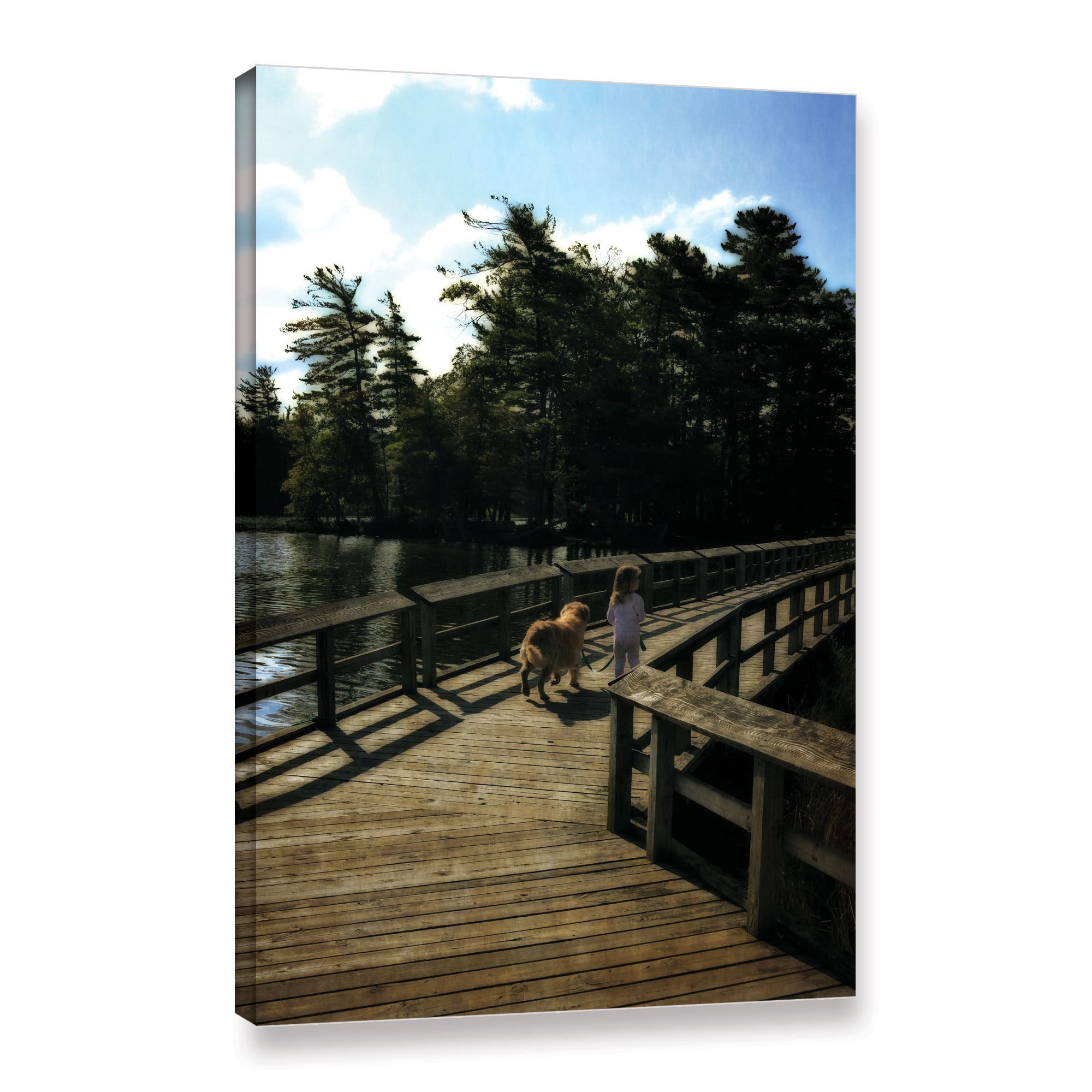 ArtWall Kevin Calkins "Best Friends" Gallery-Wrapped Canvas