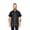 Black, variant on Professional Barber Jacket Beauty Salon Polyester Adult Hair Cutting Cape Black 2XL 1 Piece